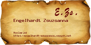 Engelhardt Zsuzsanna névjegykártya